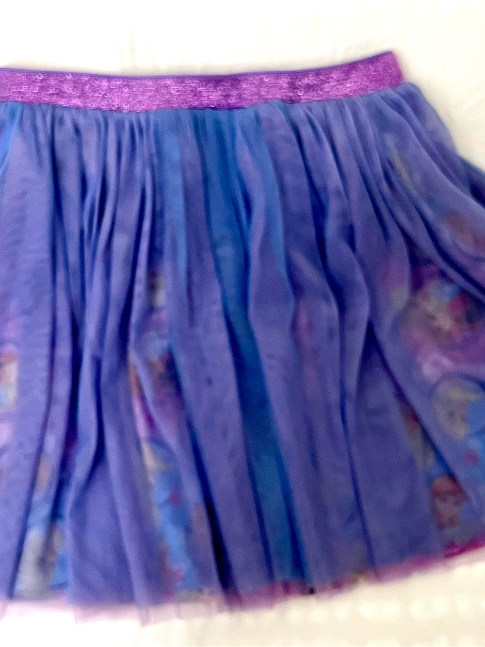 Disney Frozen Purple Skirt with Pink Accents